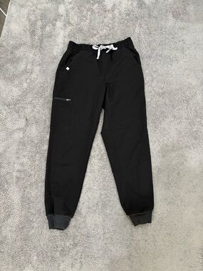 S/P FIGS Black Scrub Pants